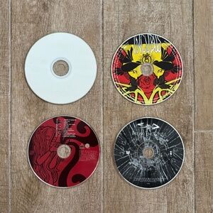 Pop Rock CD's Set of 4 - Hoobastank, Incubus, Maroon 5, and Staind